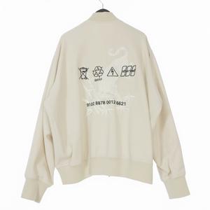 シャリーフ SHAREEF STUDIOUS 別注 22SS EX.BLOUSON MA-1 ブルゾン ジャケット 刺繍 長袖 1 エクリュ 22311701 メンズ