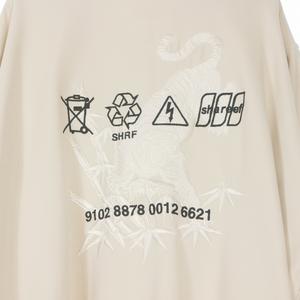 シャリーフ SHAREEF STUDIOUS 別注 22SS EX.BLOUSON MA-1 ブルゾン ジャケット 刺繍 長袖 1 エクリュ 22311701 メンズ