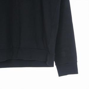 プラダ PRADA トライアングルロゴ スウェット トレーナー 長袖 XL ネイビー 紺 UJL21A 国内正規 メンズ