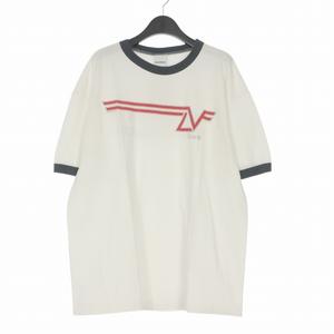 未使用品 レディメイド READYMADE 24SS SS T-SHIRT RINGER リンガープリントTシャツ カットソー L ホワイト 白 RE-CO-WH-00-00-276 メンズ