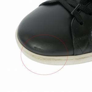 ルイヴィトン LOUIS VUITTON ルクセンブルクライン レザー×パイル スニーカー 靴 7 ブラック/グレー MS0188 メンズ