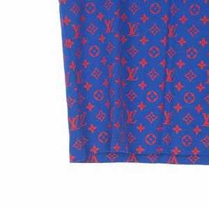 未使用品 ルイヴィトン LOUIS VUITTON 21AW モノグラム グラディエント Tシャツ カットソー 半袖 S ブルー 青 RM212Q NPG HKY46W 国内正規 メンズ