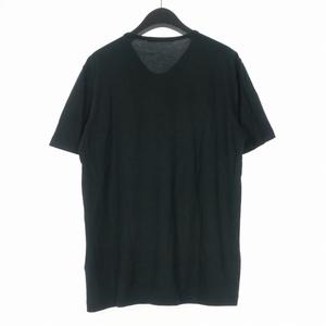 ルイヴィトン LOUIS VUITTON エンボスロゴ ポケット Tシャツ カットソー 半袖 S ブラック 黒 RM092M MPJR11JDO 国内正規 メンズ