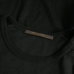 ルイヴィトン LOUIS VUITTON WARDROBE メッシュ切替 Tシャツ カットソー 半袖 XS ブラック 黒 RM101M MQJR06JCQ 国内正規 メンズ