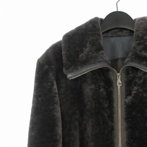 ルイヴィトン LOUIS VUITTON ムートンジャケット ブルゾン 長袖 48 ダークグレー RM082 MNLJ52KIB 国内正規 メンズ