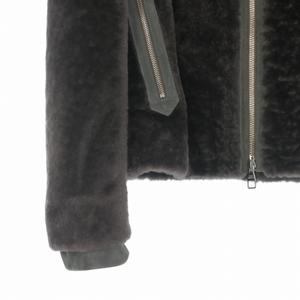 ルイヴィトン LOUIS VUITTON ムートンジャケット ブルゾン 長袖 48 ダークグレー RM082 MNLJ52KIB 国内正規 メンズ
