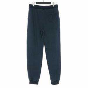 ルイヴィトン LOUIS VUITTON コットンシルク スウェットパンツ イージーパンツ L ネイビー 紺 RM252MQ UQQ HTY50W 国内正規 メンズ