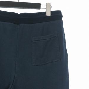 ルイヴィトン LOUIS VUITTON コットンシルク スウェットパンツ イージーパンツ L ネイビー 紺 RM252MQ UQQ HTY50W 国内正規 メンズ
