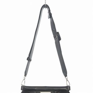 メゾンマルジェラ Maison Margiela グラムスラム クラシックスモール シープレザー ショルダーバッグ 鞄 UNI ブラック 黒 SB1WG0028 メンズ レディース
