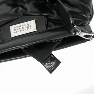 メゾンマルジェラ Maison Margiela グラムスラム クラシックスモール シープレザー ショルダーバッグ 鞄 UNI ブラック 黒 SB1WG0028 メンズ レディース