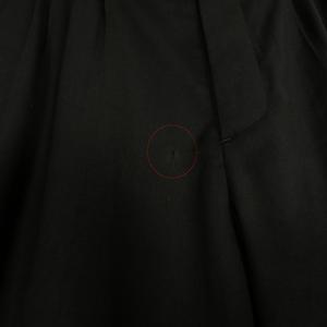 マルタンマルジェラ 14 Martin Margiela 14 09SS 本人期 タッククロップドパンツ ウールスラックス 46 ブラック 黒 28KA039 国内正規 メンズ