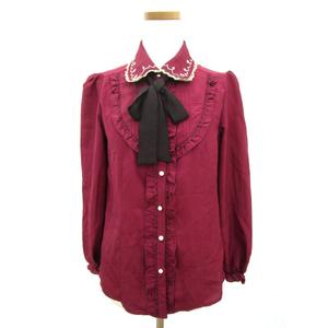 アクシーズファム axes femme シャツ ブラウス レース フリル