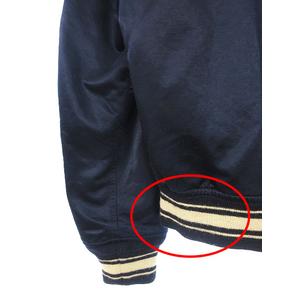 極希少　ラルフローレンラグビー　スタジャン　レザー　ワッペン　ネイビー　XXS ラルフローレン ラグビー RALPH LAUREN RUGBY スタジャン ブルゾン