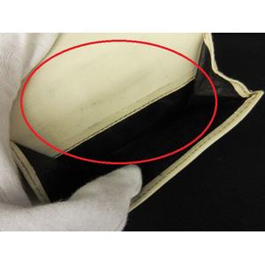 グッチ GUCCI インターロッキングG 財布 二つ折り レザー 白 ホワイト