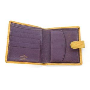 ルイヴィトン LOUIS VUITTON ポルトビエ コンパクト エピ 財布 2つ折り