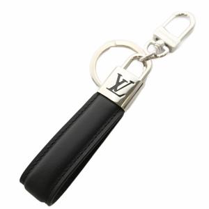 ルイヴィトン LOUIS VUITTON キーホルダー  LV パドロック ドラゴンヌ レザー ロゴ 黒 ブラック シルバーカラー M00745 /KU ■OH メンズ