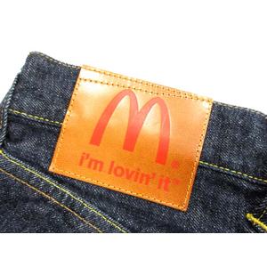 エヴィス EVISU マクドナルド マック コラボ 1437 パンツ デニム 