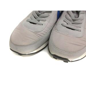 ナイキ NIKE スニーカー シューズ ローカット ロゴ 27.5 グレー 青 