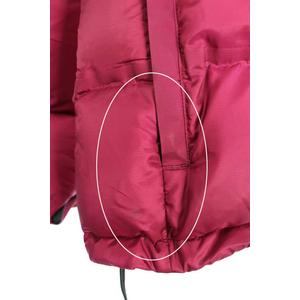 ミレー MILLET ジャケット ダウン ジップアップ フード S ワイン