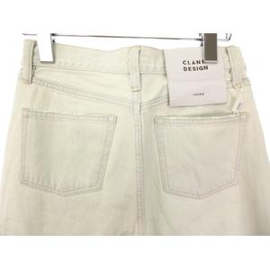 未使用品 クラネ CLANE DESIGN THUMB パンツ デニム ジーンズ ワイド  