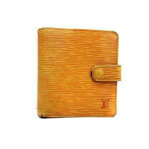 未使用 ルイヴィトン　エピ　 財布　ポルト　ビエ コンパクト　イエロー　黄色 未使用 ルイヴィトン エピ 財布 ポルト ビエ コンパクト イエロー 黄色