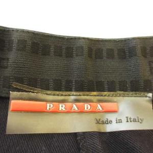 プラダスポーツ PRADA SPORT ナイロン パンツ テーパード ハイウエスト