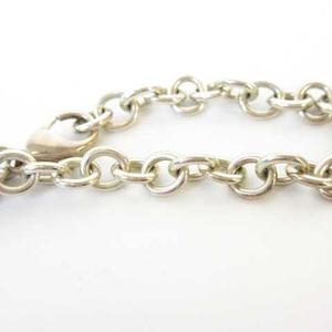 ティファニー TIFFANY & CO. ノーツ プレート チェーン ブレスレット 