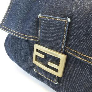 フェンディ FENDI 26325 デニム マンマバケット ワンショルダー