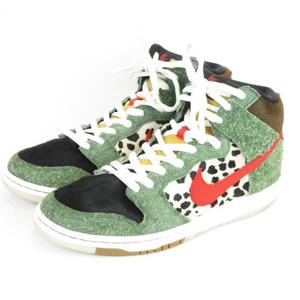 ナイキ エスビー NIKE SB 美品 DUNK HIGH PRO QS WALK THE DOG 