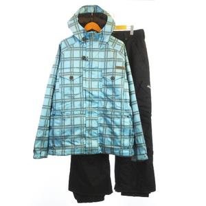 バートン BURTON セットアップ スノーボードウェア 上下 チェック 