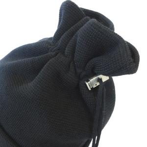 イッセイミヤケMEN 変形ブラックニット帽 ニット帽 メンズ 帽子 アンチピング 秋冬 毛玉になりにくい