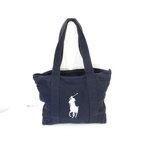 minami＊タグ付き新品未使用品　ポロ　ラルフローレン キャンバス ポロ ラルフローレン POLO RALPH LAUREN トート バッグ