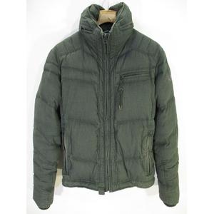 DIESEL フード付きダウンジャケット Sサイズ オリーブグリーン DIESEL フード付きダウンジャケット Sサイズ オリーブグリーン