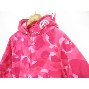 アベイシングエイプ A BATHING APE 美品 スウェット ジップアップ 