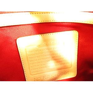 コーチ COACH ショルダー バッグ シグネチャー クリップ ホーボー 赤