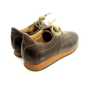 バーバリー BURBERRY レザー ブラウン バーバリー BURBERRY レザー スニーカー シューズ ローカット