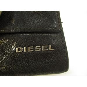 ディーゼル DIESEL コインケース 小銭入れ レザー ロゴ 黒