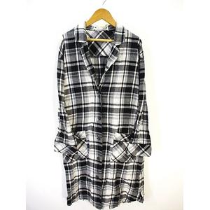 キューティーブロンド Cutie Blonde シャツ ワンピース チェック グレー M レディース 146 ベクトルパーク