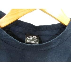 ネイビー 半袖 Tシャツ ステューシー STUSSY Tシャツ カットソー 半袖 クルーネック