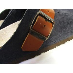 ビルケンシュトック BIRKENSTOCK ボストン ネイビー 紺 ブラウン