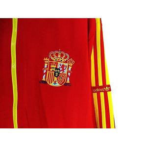 アディダスオリジナルス トラックジャケット L レッド 刺繍ロゴ