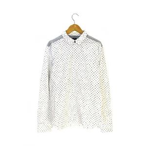 ポールスミス 水玉 コインドット シャツ 日本製 ホワイト ポールスミス PAUL SMITH カジュアル シャツ 長袖 ドット柄
