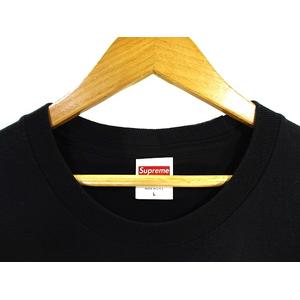シュプリーム 黒 XL ペイント 半袖 Ｔシャツ（110）a シュプリーム SUPREME samurai Tee プリント Tシャツ カットソー