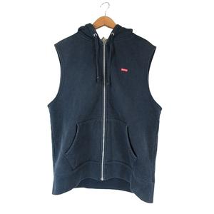 シュプリーム SUPREME スモールボックス ジップアップ ベスト パーカー 