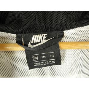 ナイキ NIKE ナイロン ジャケット フーディ ジップアップ ロゴ 刺繍 マルチカラー サイズXXL 国内正規 QQQ メンズ