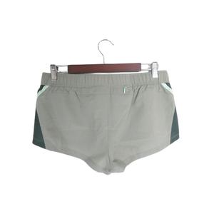 未使用品 ナイキ NIKE パンツ ショート スポーツウエア ウォーキング ランニング ゴムウエスト ロゴ メッシュ バイカラー グリーン系 サイズM 国内正規 QQQ レディース