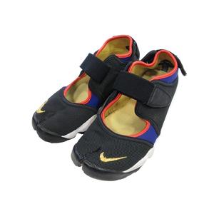 ナイキ NIKE エアリフト W AIR RIFT ランニング シューズ スニーカー サンダル サイズ 24 黒 オレンジ ネイビー QQQ レディース