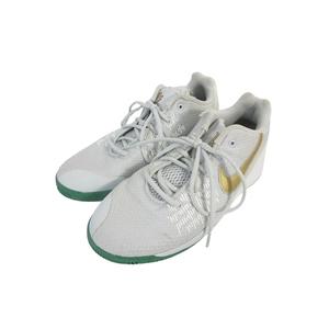 ナイキ NIKE カイリー フライトラップ II GS AQ3412073 スニーカー シューズ バッシュ ローカット スポーツ バスケットボール ロゴ ワンポイント ホワイト 25cm QQQ メンズ