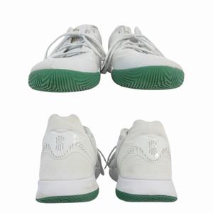 ナイキ NIKE カイリー フライトラップ II GS AQ3412073 スニーカー シューズ バッシュ ローカット スポーツ バスケットボール ロゴ ワンポイント ホワイト 25cm QQQ メンズ