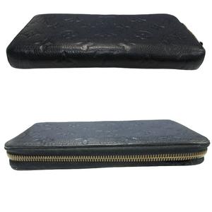 ルイヴィトン LOUIS VUITTON 財布 長財布 ラウンド ウォレット 総柄 M61864 黒 QQQ レディース